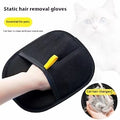 Pet Static Hair Removal Gloves Two-Way Brush Hair Remover Sticky Hair Artifact Cat Hair Gloves Sofa Hair Removal Artifact