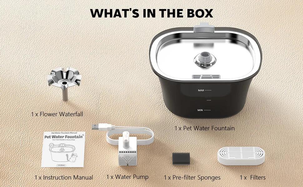 Cat Water Fountain Auto Filter