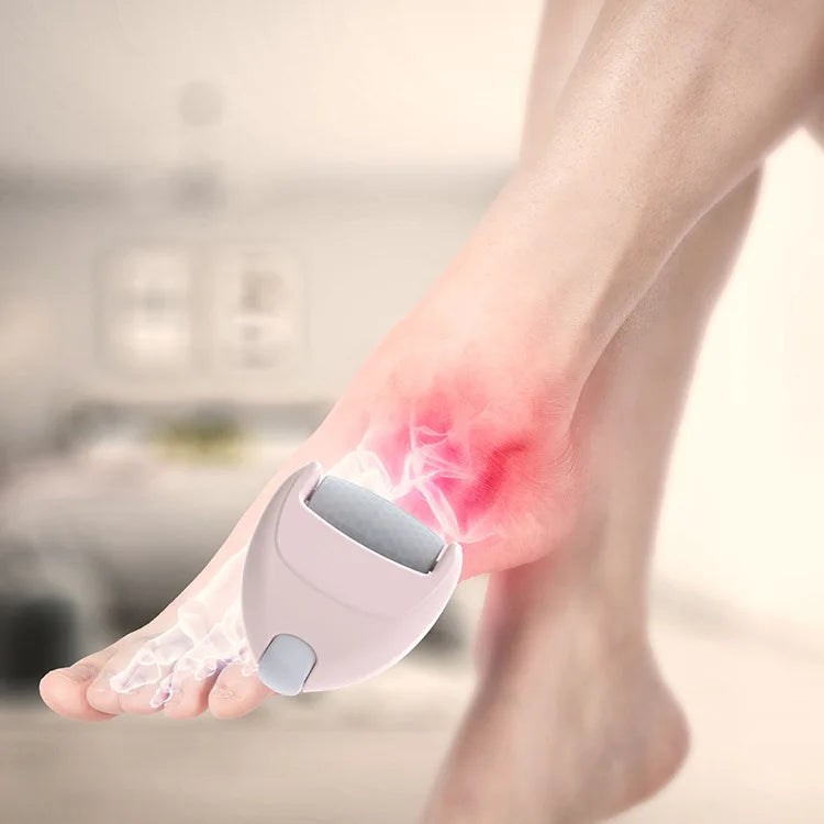 Rouleau de glace 2-en-1 en forme de cœur pour le visage - Masseur facial rafraîchissant pour réduire les poches, les cernes et la taille des pores - Peau des yeux et du visage