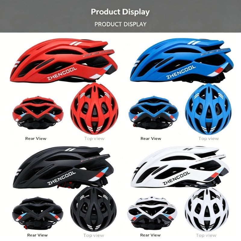 Safety Cycling Helmet for Men Women - Ultra Light MTB Road Bike Helmet with LED Rear Light