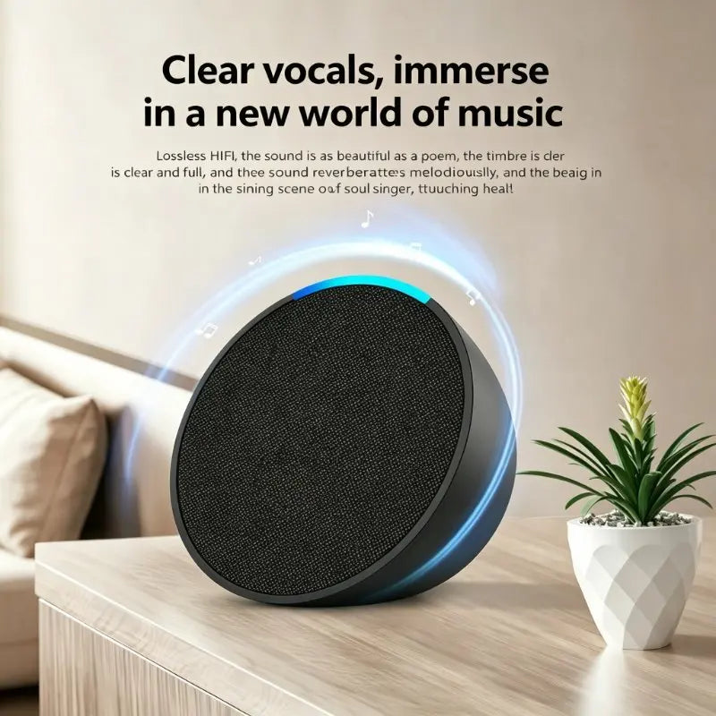 Portable Bluetooth Speaker,  Wireless Speaker, Supports Stereo Pairing, TWS Connection, RGB Lights, FM Radio, USB Drive Playback, LED Party Lights