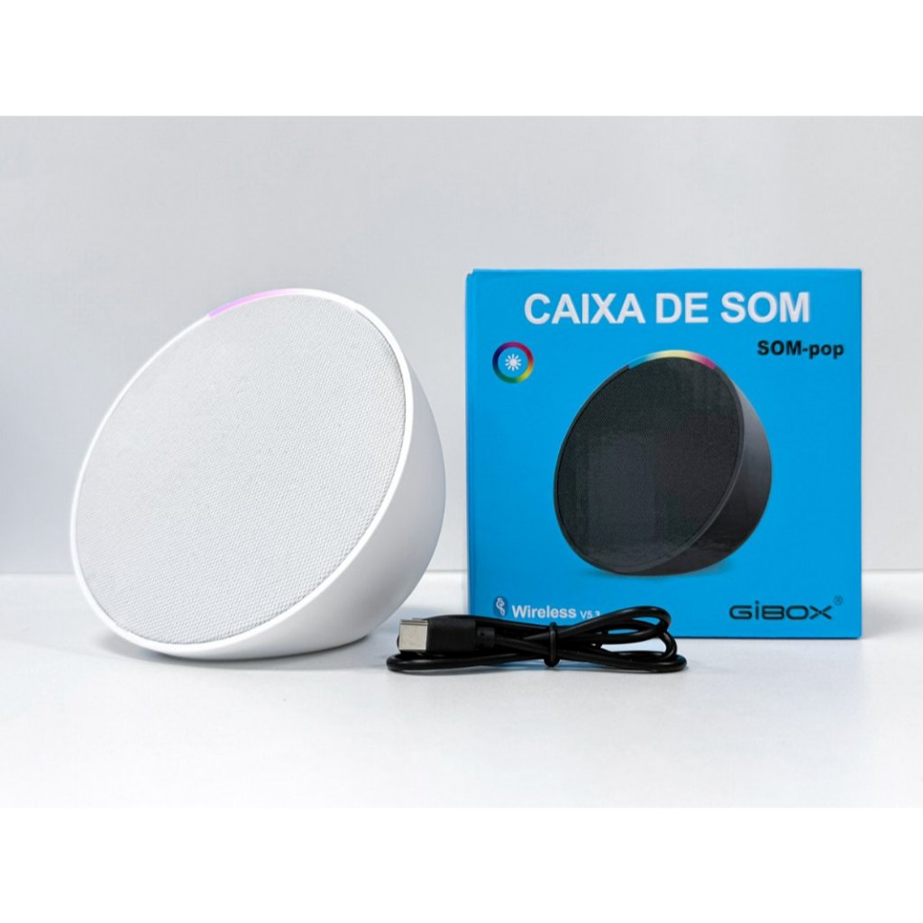 Portable Bluetooth Speaker,  Wireless Speaker, Supports Stereo Pairing, TWS Connection, RGB Lights, FM Radio, USB Drive Playback, LED Party Lights