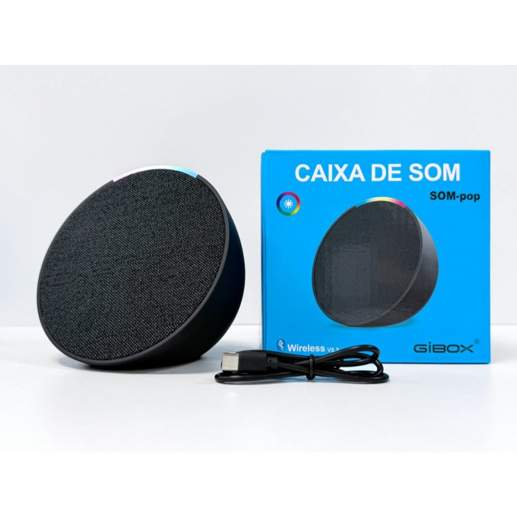 Portable Bluetooth Speaker,  Wireless Speaker, Supports Stereo Pairing, TWS Connection, RGB Lights, FM Radio, USB Drive Playback, LED Party Lights