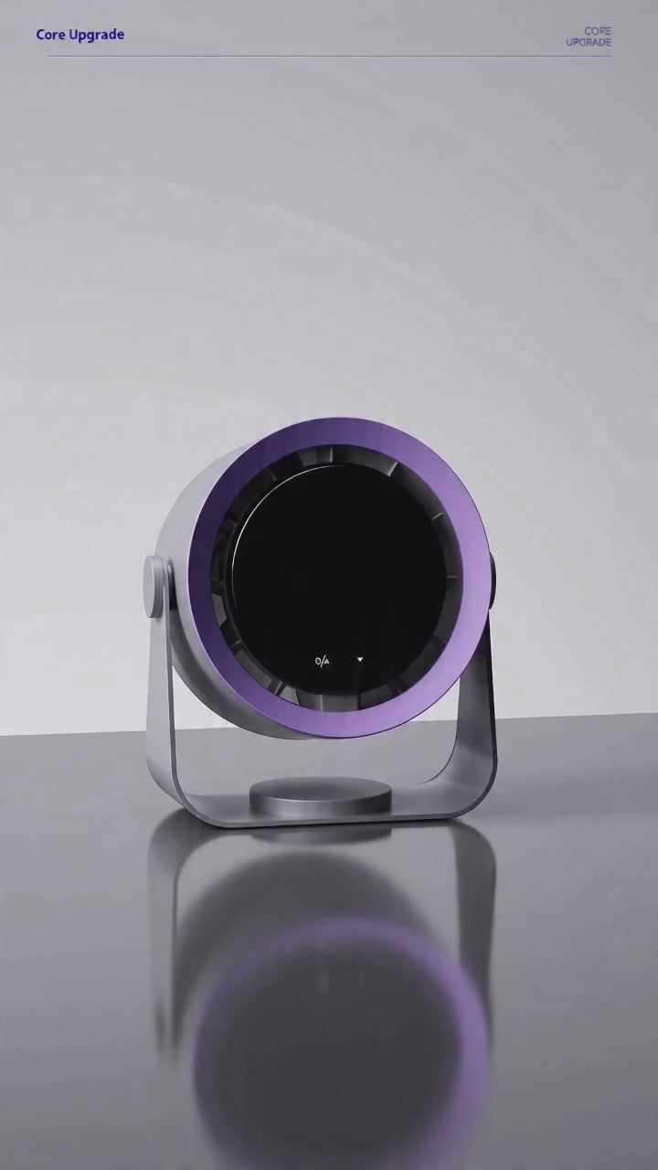 Ventilateur de bureau transfrontalier, affichage numérique USB, 100 vitesses, petit ventilateur turbo haute vitesse, petit ventilateur électrique mural/de bureau